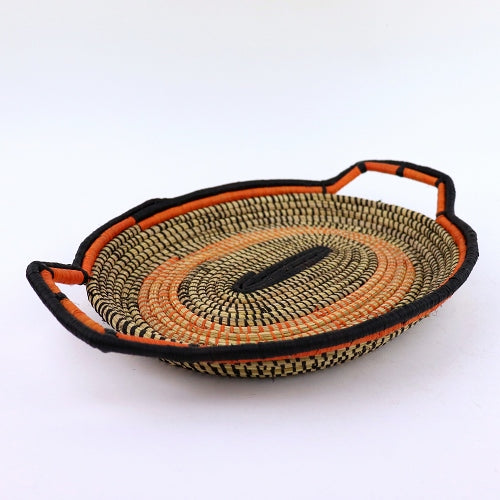 Raffia Tea Tray